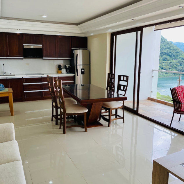 Apartamento de 2 habitaciones con vista al Lago Atitlán