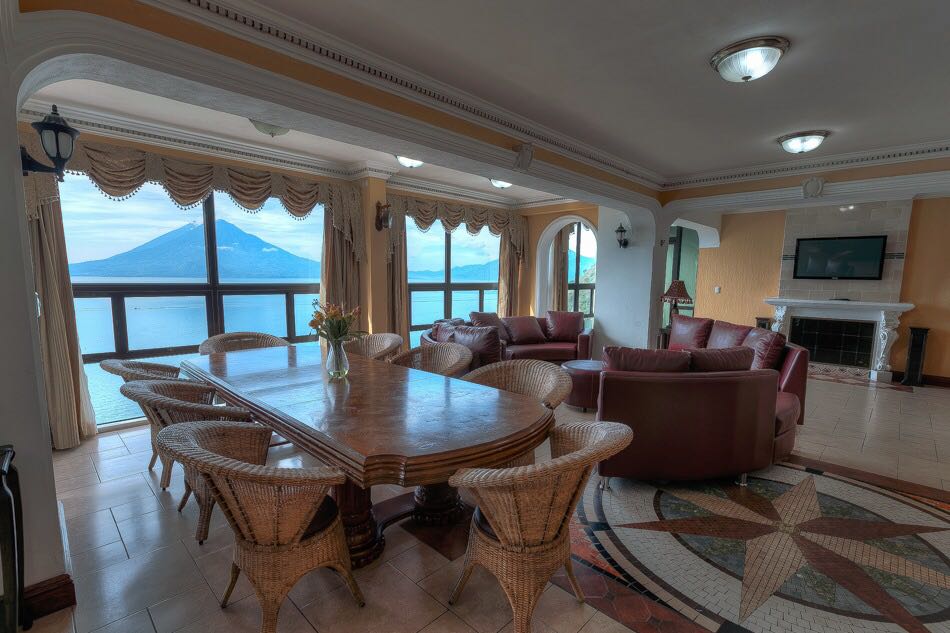 Apartamento de 3 habitaciones con vista al Lago Atitlán